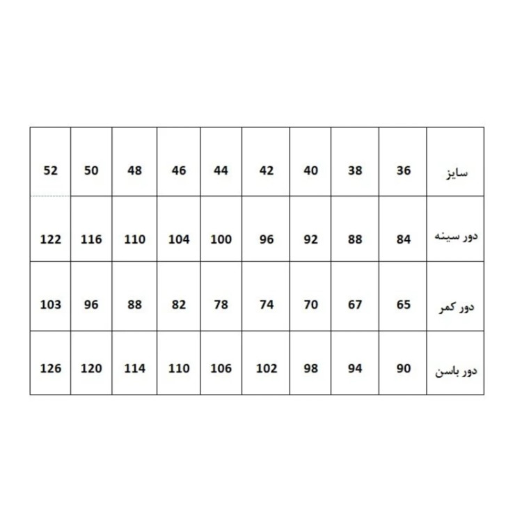 الگو آماده خیاطی بالاتنه و آستین زنانه متد مولر از سایز 36 تا 52