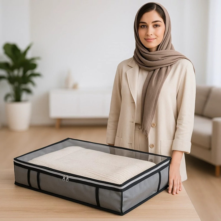 باکس نظم دهنده پتو مدل زیر تختی