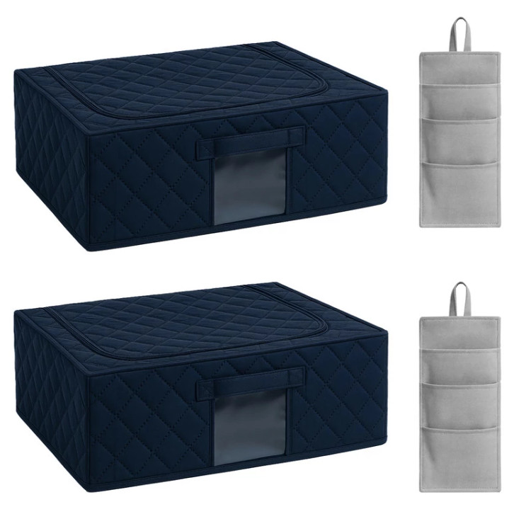 باکس نظم دهنده ارگانو مدل Under Bed بسته 4 عددی