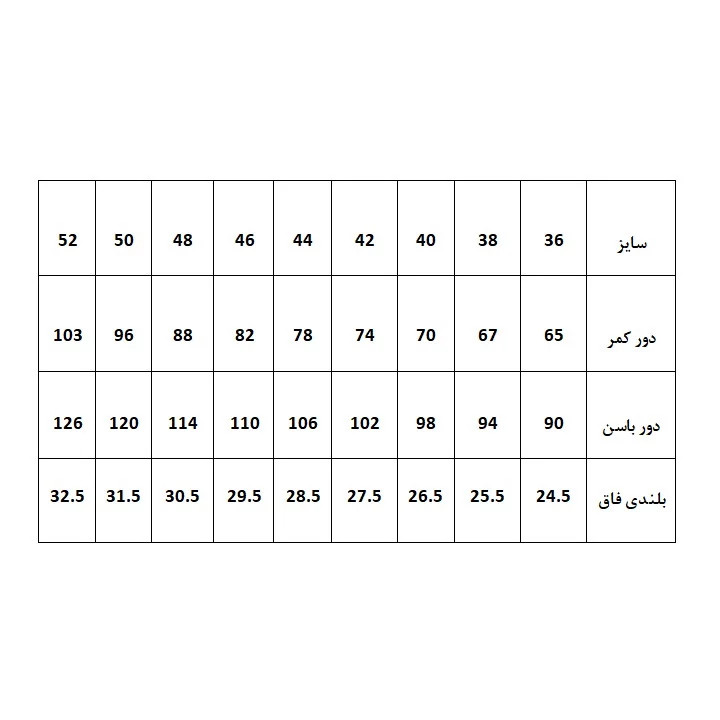 الگو خیاطی شلوار زنانه متد مولر کد 07 سایز 36 تا 52 مجموعه 9 عددی