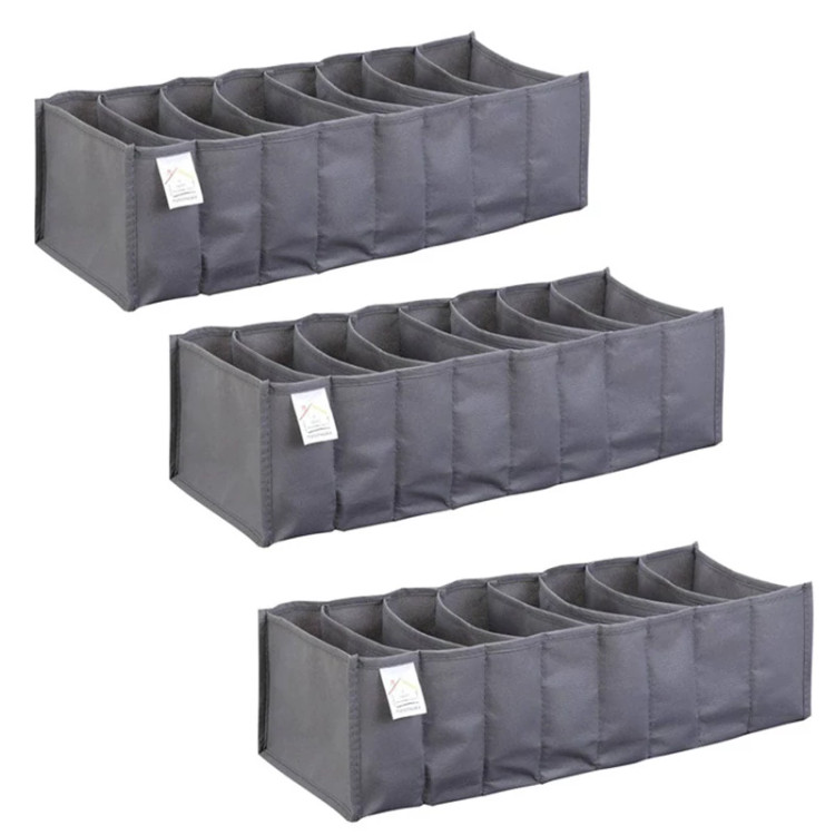 نظم دهنده کشو مای هوم مدل سیلور X-Large بسته 3 عددی