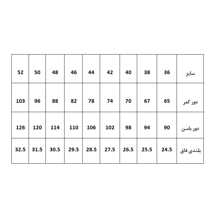 الگو خیاطی شلوار زنانه متد مولر کد 02 سایز 36 تا 52 مجموعه 9 عددی