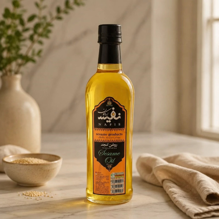 روغن کنجد 800 گرمی نفیس