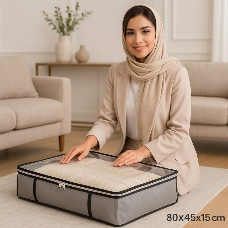 باکس نظم دهنده پتو مدل زیر تختی