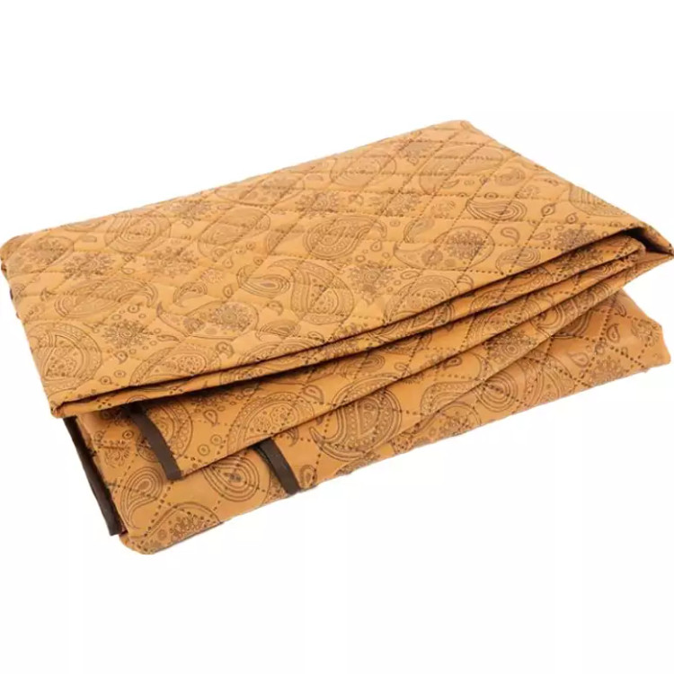 زیرانداز 6 نفره کیف دار در ابعاد 200 در 150 سانتیمتر ضد آب با پارچه 3 لایه